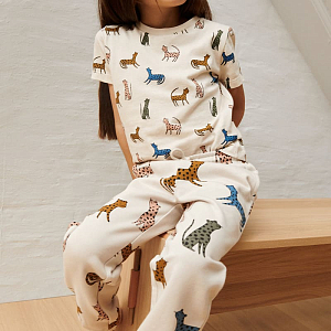 Брюки повседневные LIEWOOD "Inga Paint stroke", песочные